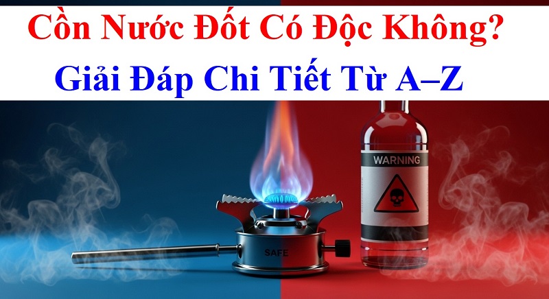 Cồn Nước Đốt Có Độc Không? Giải Đáp Chi Tiết Từ A–Z